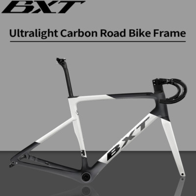 Forcella da strada in carbonio BXT 700C, forcella interna con asse Forcella da strada in carbonio BXT 700C, forcella interna con asse