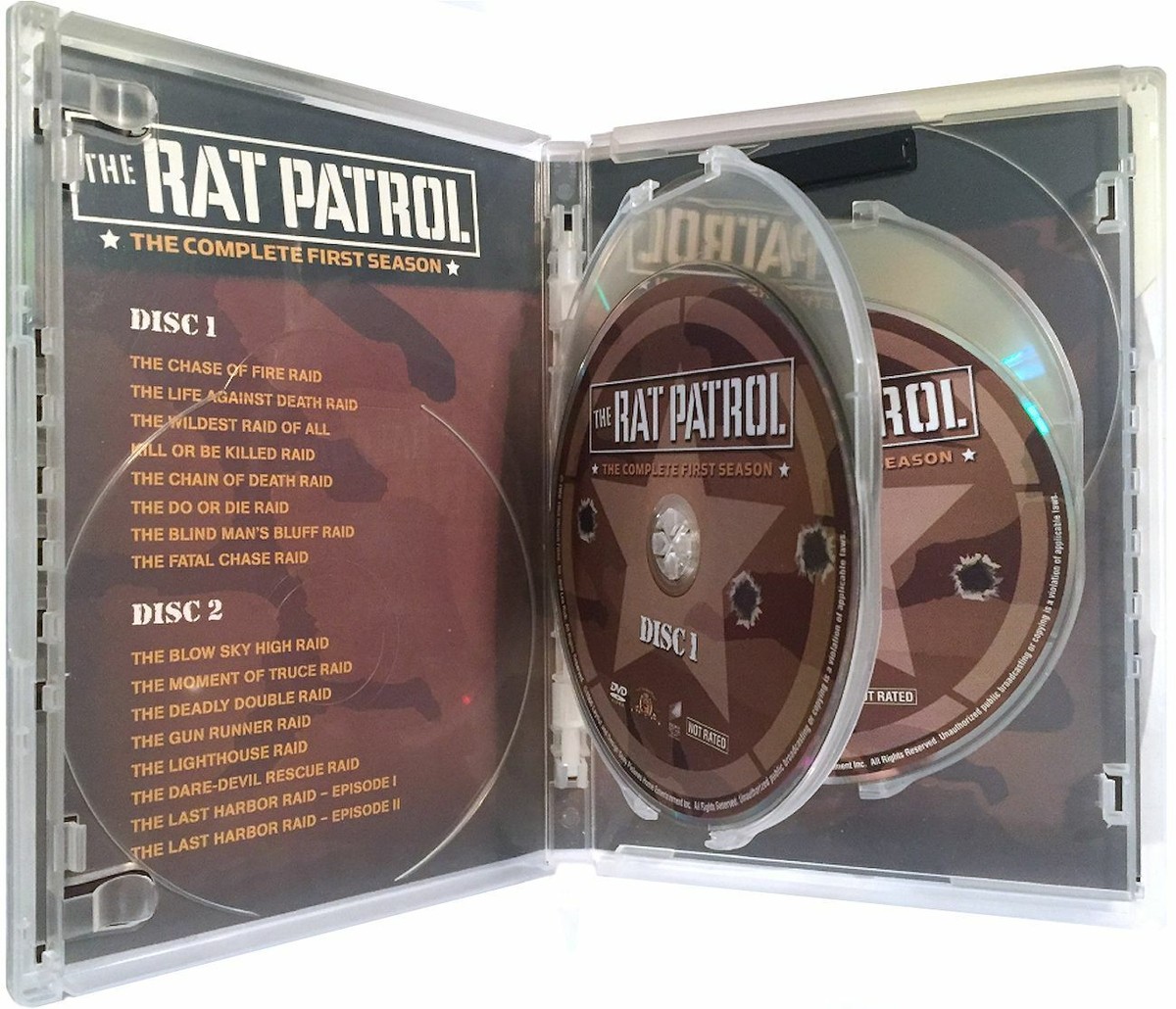 THE RAT PATROL (シーズン1.2)DVDボックス The Rat Patrol: The Complete Series – Shout! Factory