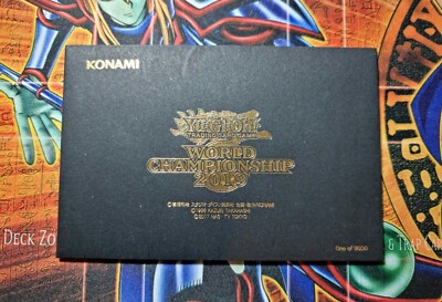 Yugioh World Championship WCS 2019 Prize Card: Red-Eyes & Monster Reborn  Sealed | eBay UK