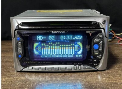 KENWOOD DPX-7170MDi オーディオ機器 KENWOOD DPX-710MD 2DIN CD MD Deck Player Operation confirmed from