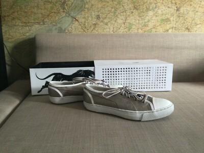 ALEXANDER McQUEEN FOR PUMA GOLD COLOUR TRAINERS