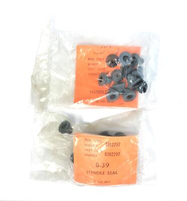 SLOAN VALVE CO 12-PACK FLUSH HANDLE SEAL B-39(0302297) [LOT OF 2] NOS