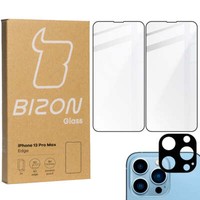 2X GehäRtetes Glas + Kameraglas FüR Iphone 13 Pro Max Bizon Displayschutzglas