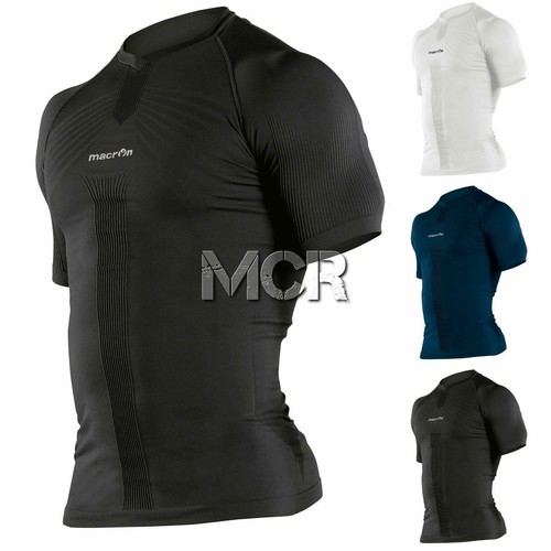 MAGLIA TERMICA SOTTOMAGLIA MANICHE CORTE GAMMA - MACRON - TAGLIE da S a 3XL  | eBay