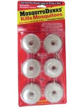Summit Mosquito Dunks Floating Pod Kill Biologically Safe Method 6 pack