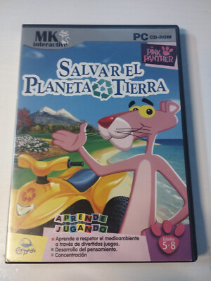 La Pantera Rosa Salvar El Planeta Tierra - Juego Para PC CD-ROM Español Am