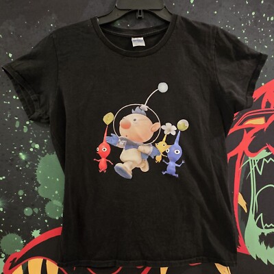 PIKMIN 3 Nintendo Video game shirt Womens Size Alph Switch Wii U