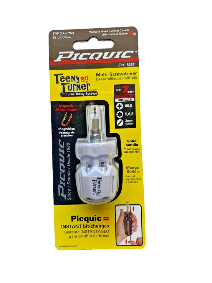 PICQUIC Screwdrivers DASH 7 / TEENY TURNER - White - Image 3 of 3