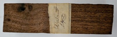 2 Walnut Knife Scale Block Handle Wood ~ 5'' x 1 3/8'' x 1/2''