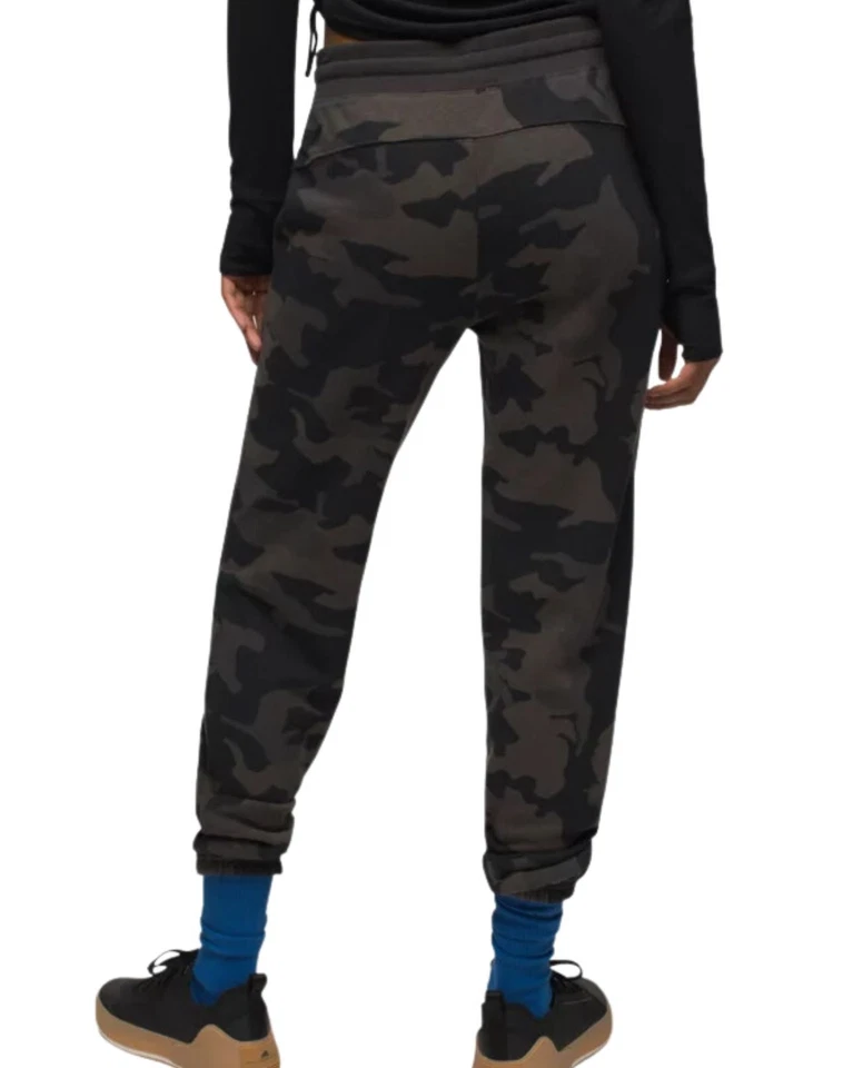 prAna Cozy Up Pant Women's Hiking Pants, Black Camo, Small - Image 2 of 4
