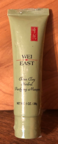 SEALED NEW WEI EAST CHINA CLAY HERBAL PURIFYING MASQUE MASK 1 oz - Picture 1 of 2