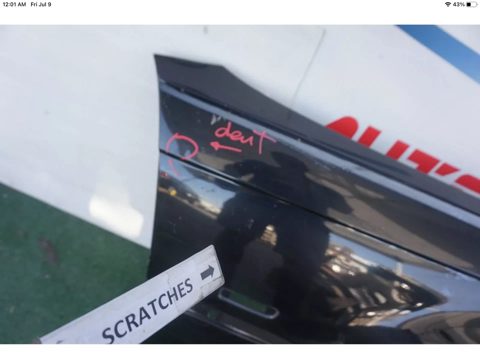 BMW Serie 3 2000 2003 cupé convertible 320i 325ci 330ci guardabarros delantero derecho OEM Foto 4 de 4