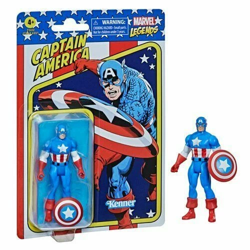 Vintage captain america action cheap figure
