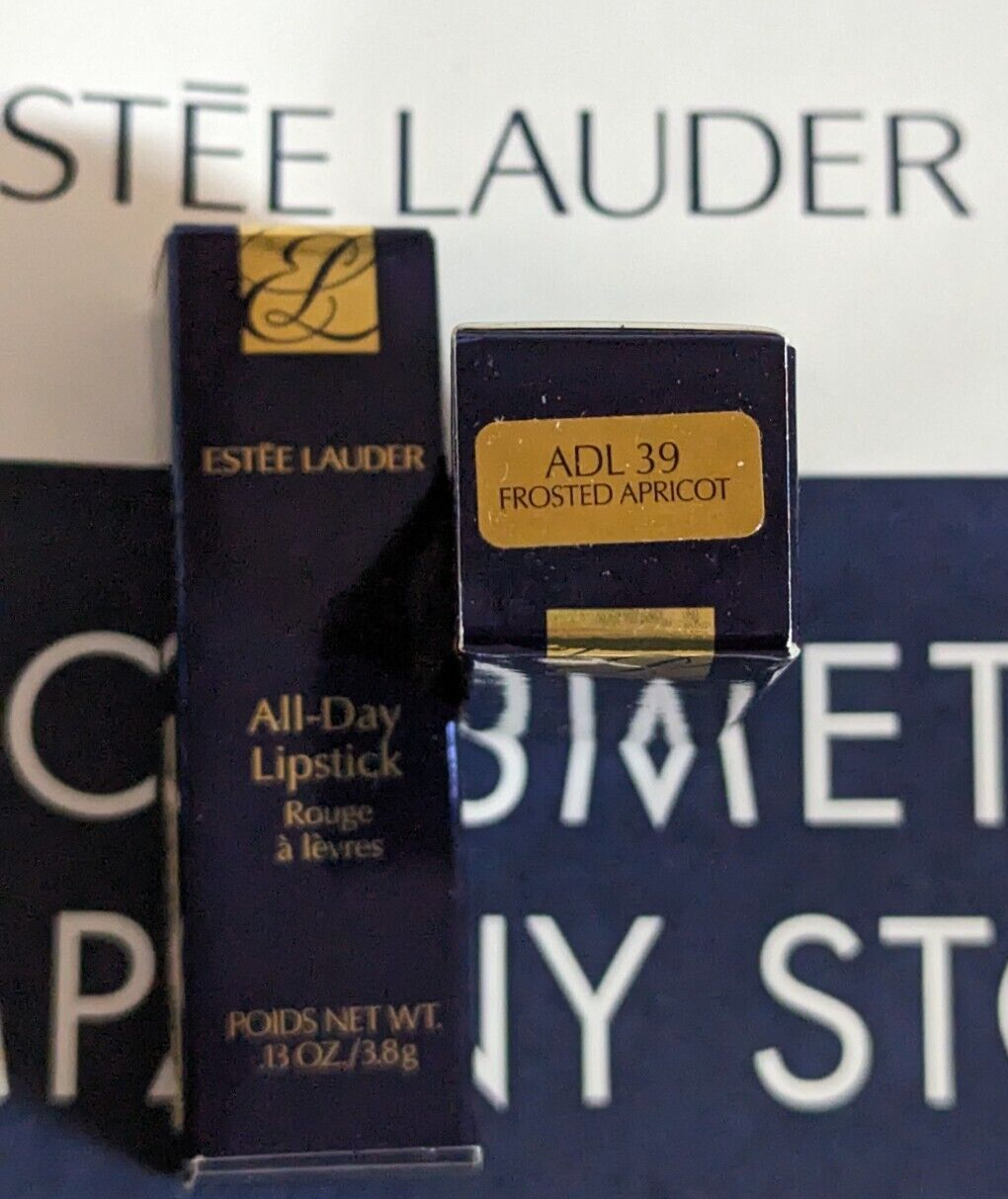ESTEE LAUDER VINTAGE FROSTED APRICOT ALL DAY COLOR LIPSTICK ADL 39 NEW IN BOX 1 eBay
