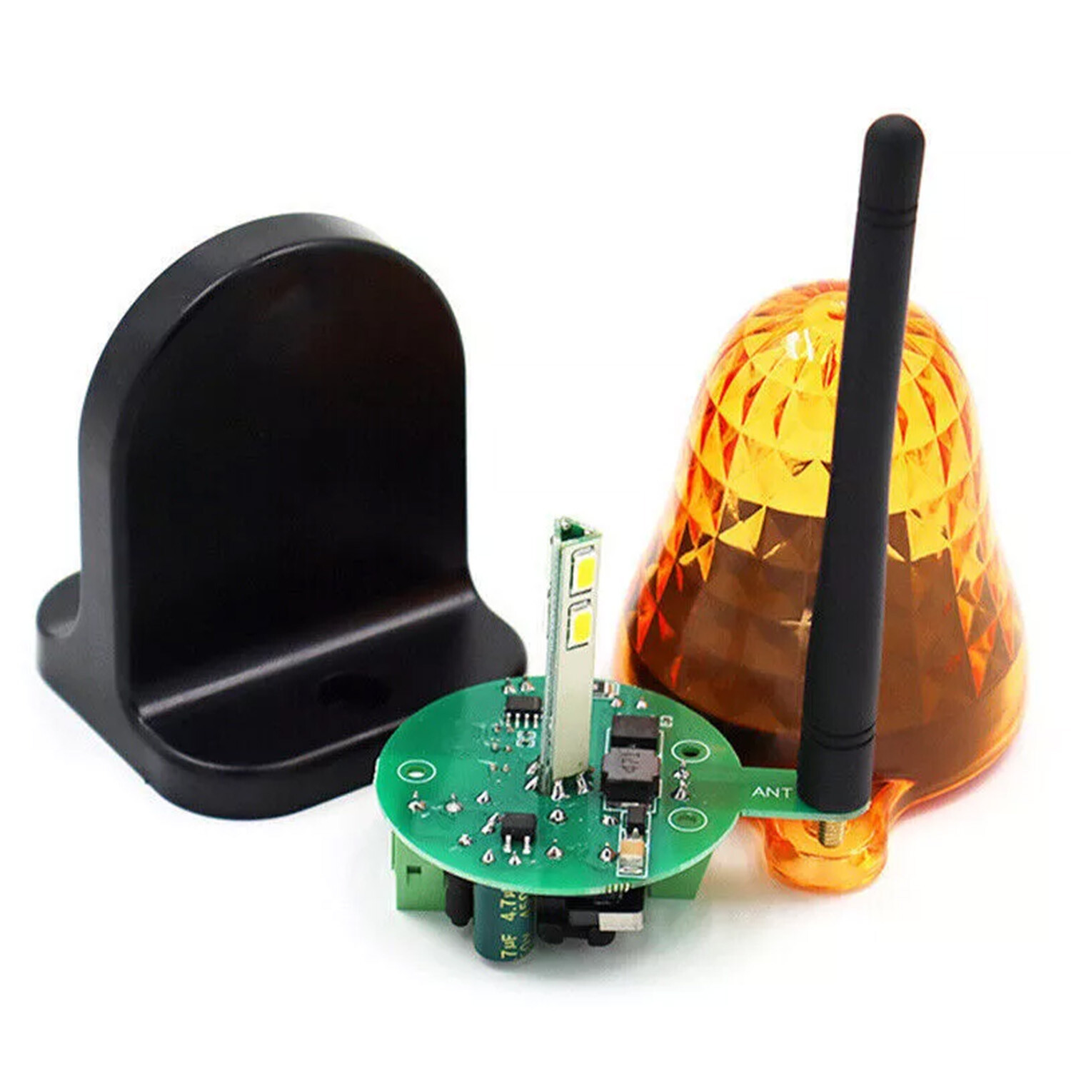 LED Warning light Sliding Gate Opener 12-265V Alarm Lamp Signal Flash Light D