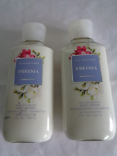 2 bath and body works FREESIA body Lotion 8 Fl.o z/226 g 24HR MOISTURIZER