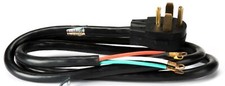 Utilitech Dryer Power Cord 6 ft 4 Prong Plug 10/4 Gauge 30 AMP UTD100406 NEW N8