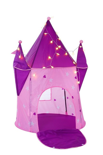 kids play tent with lights