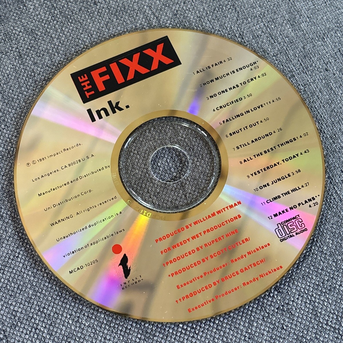 ザ・フィクス　Ink. The Fixx – Ink. – CD (Album), 1991 [r5153980] | Discogs