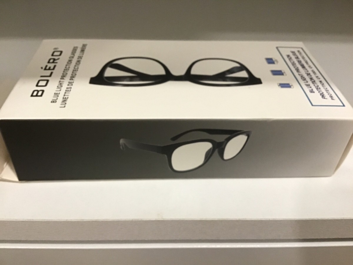 Bolero blue light protection glasses R126B new box black