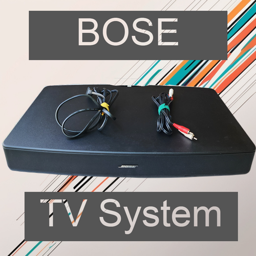 BOSE IMMERSIVE Cinematic TV Sound System Model No-410376 Tested No Remote