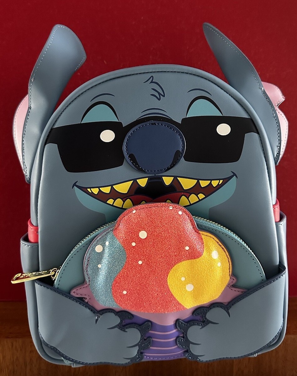 Disney Aulani Resort Exclusive Stitch Scented Shave Ice Loungefly