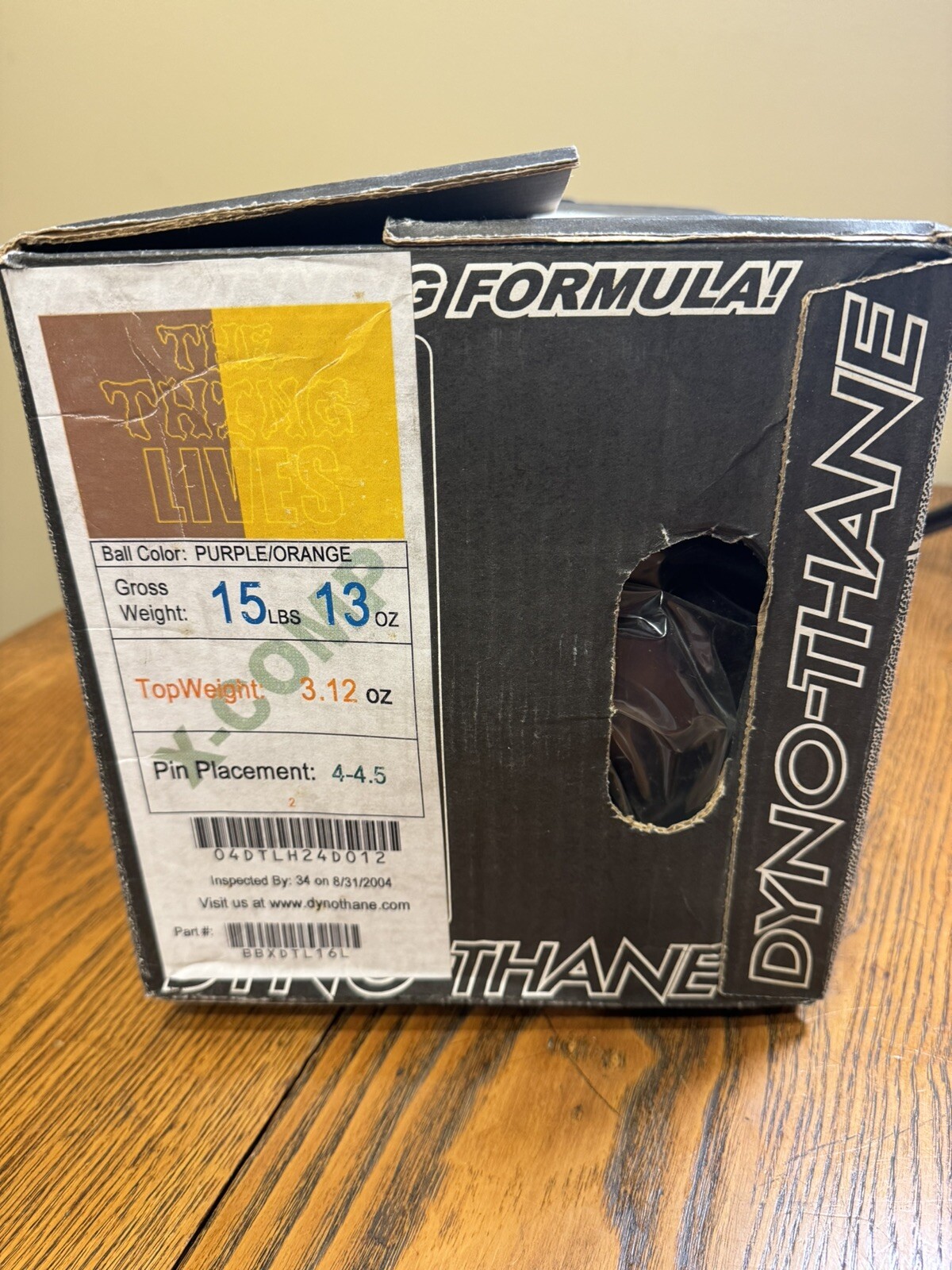 Dyno Thane The Thing Lives 15 Pounds 13 Oz 