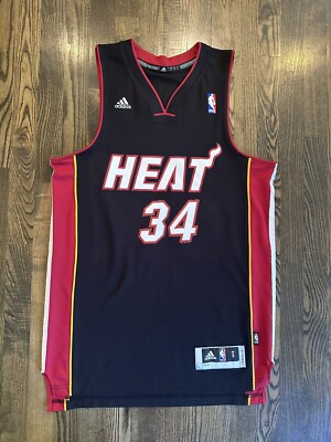 Vintage Adidas RAY ALLEN #34 Miami Heat Jersey Size Small 36 S