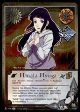 Naruto CCG Hinta Hyuga #1038 Holo Near Mint