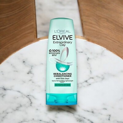 L'Oreal Elvive Extraordinary Clay Rebalancing Spülung 400 ml 