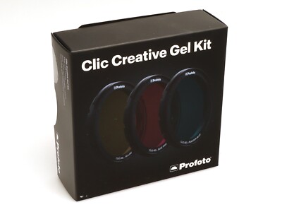 Profoto Clic Creative Gel Kit 3er Set Yellow Rose, Pink, Peacock Blue