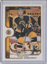 2002-03 Upper Deck Victory #16 Sergei Samsonov Boston Bruins