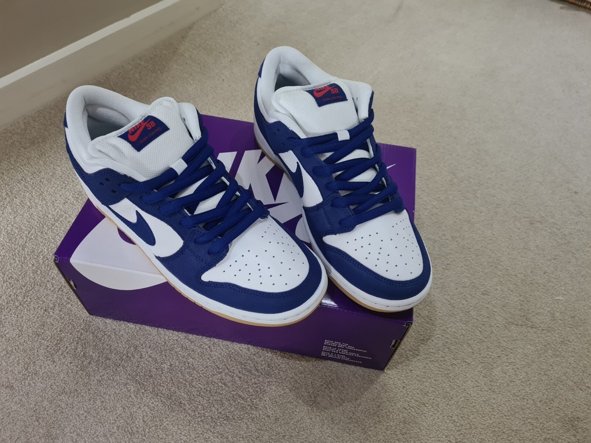 Nike SB Dunk Low Los Angeles Dodgers UK 9/ US 10 New With Box