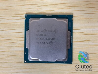 Intel SR3WR Xeon E-2186G 3.80Ghz 6-Core Socket 1151 CPU Processor Coffee Lake-S