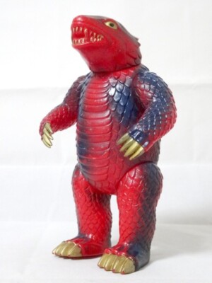 Ark Orange Vintage 1970's Mognes Soft Vinyl Figure Ambassador Magma Kaiju Sofubi