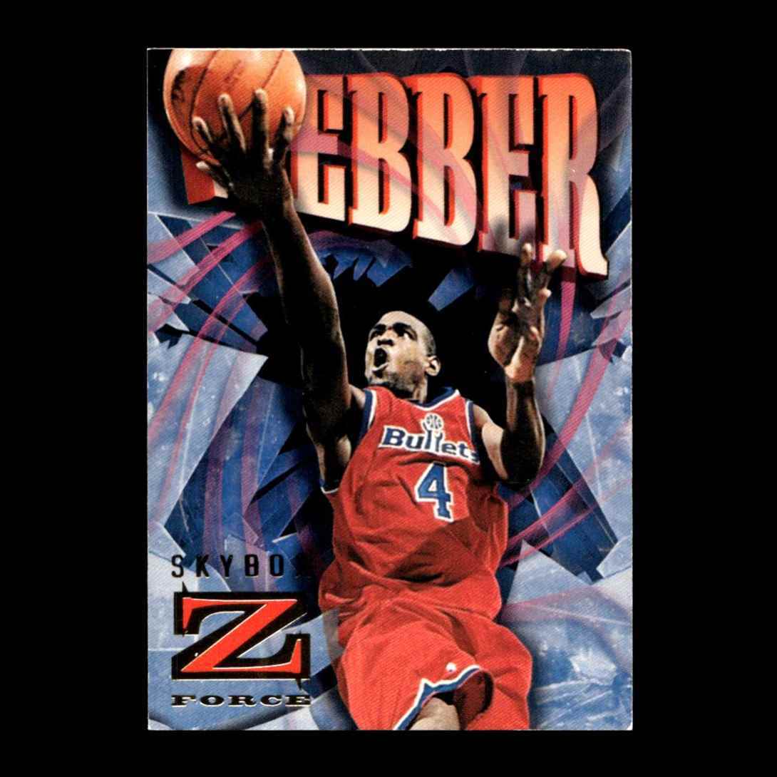 Chris Webber 1996-97 SkyBox Z-Force Golden State Warriors #98 R317J 58
