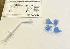 Bionic Otoclear Waterpik 1pc Adapter Wand & 4pcs Ear Irrigation Tips Value Pack