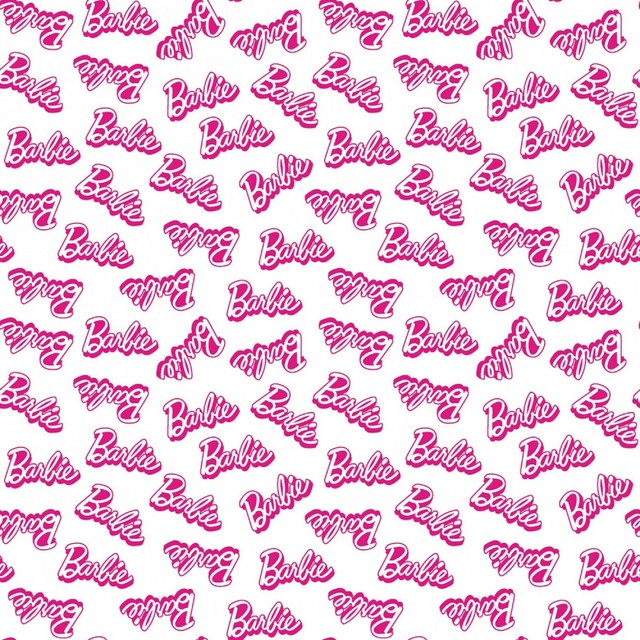 barbie print fabric