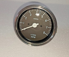 Smiths Universal Black 85mm Electric Tachometer 0-8000 Rpm
