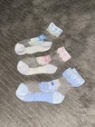 3-Pack Women/Girl Lace Floral Transparent Socks Pair — photo 2