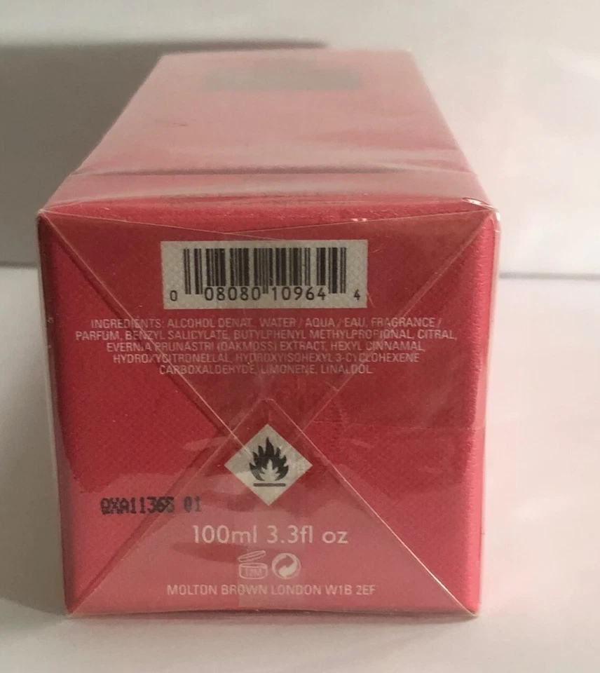 MOLTON КОРИЧНЕВЫЙ ОГНЕННО-РОЗОВЫЙ ПЕРЕЦ ТУАЛЕТНАЯ ВОДА 100 МЛ - Изображение 3 из 3