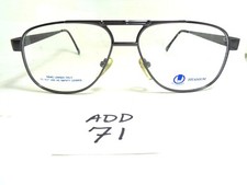 Vtg ON GUARD Aviator Eyeglasses 044 OG Z87 Titanium ADD-71
