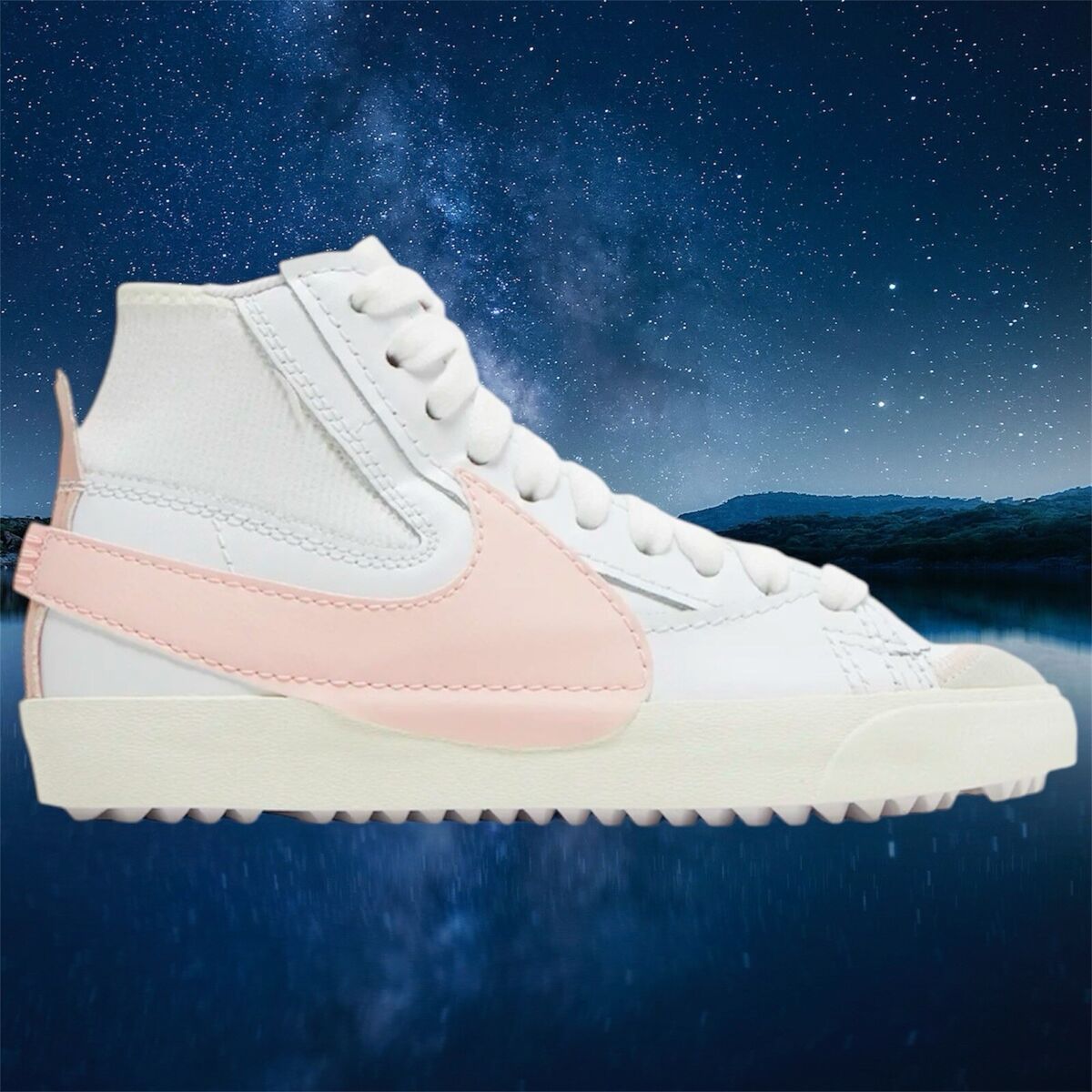 NIKE BLAZER MID '77 JUMBO Style Code(DQ1471 101) Wmns 10/7.5 NIKE BLAZER MID '77 JUMBO Style Code(DQ1471 101) Wmns 10/7.5