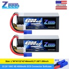 2x Zeee 6S LiPo Battery 4000mAh EC5 22.2V 100C for RC Airplane Heli Car Truck