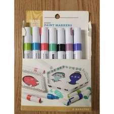 New 7 Pc Permanent Paint Markers
