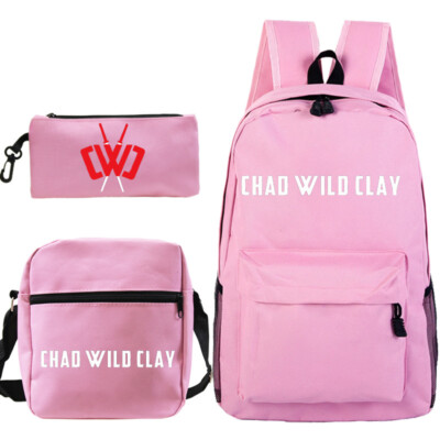 Cwc Backpack Vy Spy Ninjas Chad Wild Clay Vy Qwaint 3-Piece Set