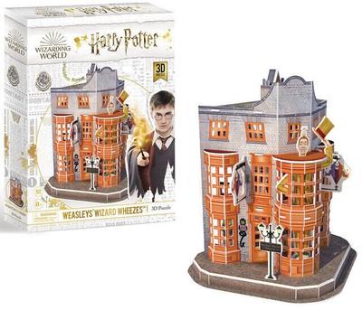 Puzzle 3D. Wizarding World. Harry Potter. Magiczne dowcipy