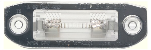 Left and right TYC 15-0229-00-9 Licence Plate Light for VOLVO