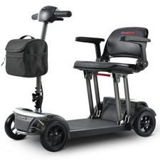 SWEETRICH AIRTRAVELLER 12AH Sedia a rotelle elettrica per anziani,