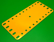 Meccano yellow Flexible Plate  part 192